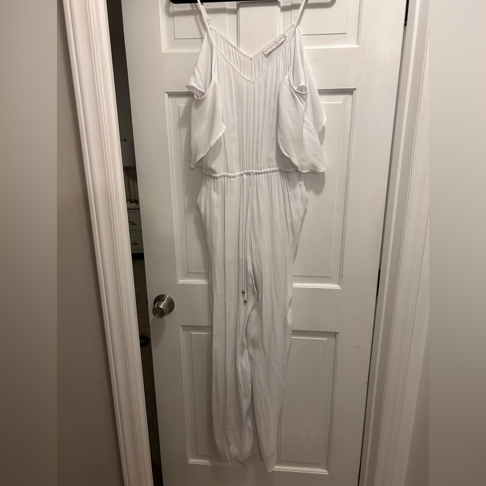 Alice and Trixie White Jumpsuit